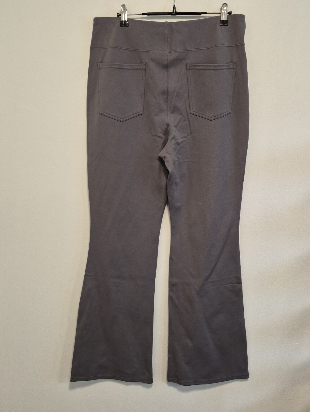 Halara High Waisted Tummy Control Bootcut Work Pants Grey Size Large NWT - Picture 9 of 13